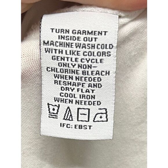 RXB Lace White Blouse. Size Large - Picture 6 of 8